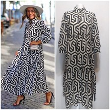 Zara Geometric Print Karen
