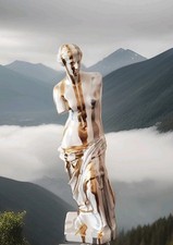 Venus de Milo Gold Silver Drip