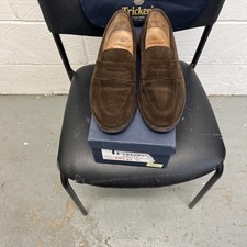 Tricker’s Mens Suede Loafers