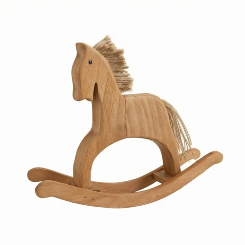 Artisanal wooden rocking - wooden, horse