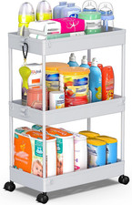 Rolling Storage Cart 3 Tier
