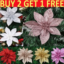 10X Christmas Large Poinsettia