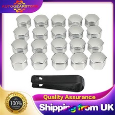 20x 17MM ALLOY WHEEL NUT BOLT