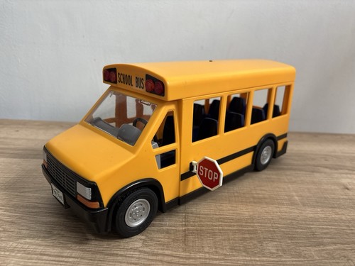 Playmobil yellow school bus - yellow,