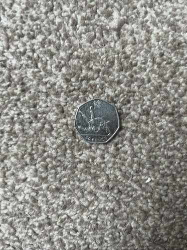 Olympic 50p judo coin - 50p,