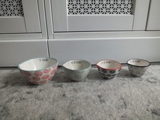 Ceramic Measuring Cups Never Used