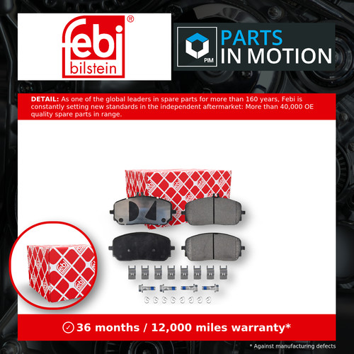 Brake pads set - brake, 177324