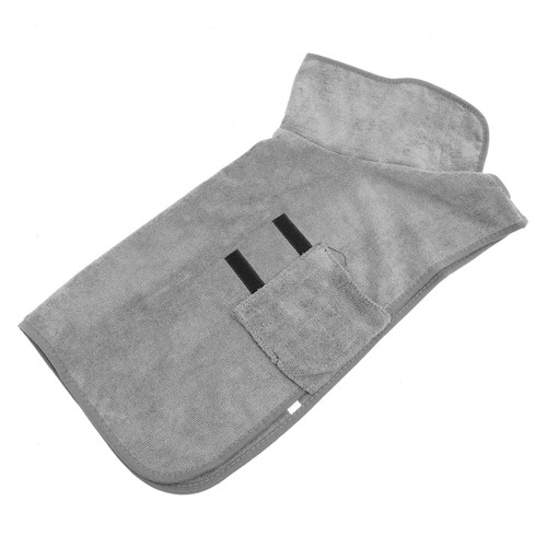 Dog dressing gown towel - dressing,