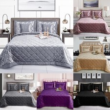 5 Piece Velvet Quilted