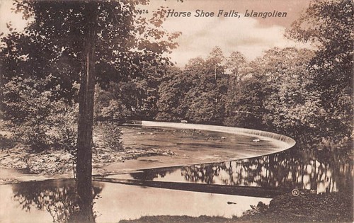Postcard wales llangollen - wales,