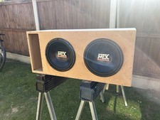 Car Sub Box built to order Pioneer Kenwood Alpine Jl Rockford Vibe Edge Orion  