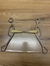 5 1/4 Happy mouth style single joint American gag snaffle equestrian bit 5.25”