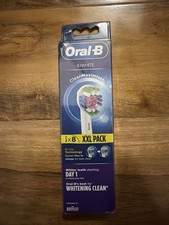 Oral-B 3D Whitening Brush Heads 8 Pack