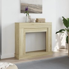 Modern Fireplace Surround Mantel Frame Indoor Traditional Fire Surround vidaXL