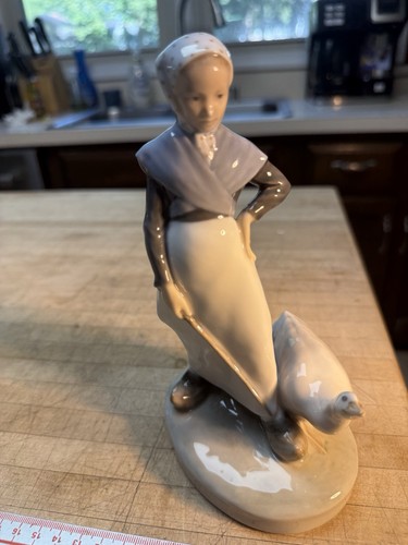 Royal copenhagen girl - with, a