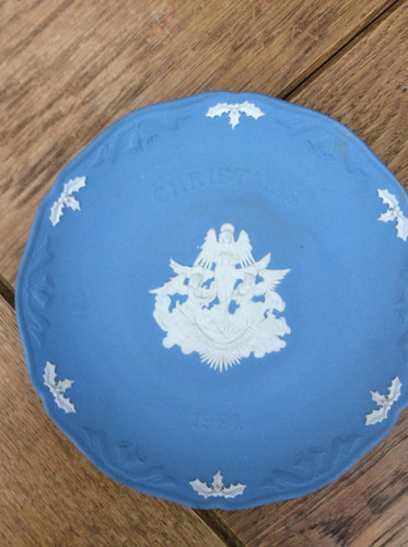 Wedgewood 1991 christmas plate - 1991,