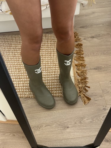 Welly boots khaki - boots,