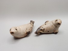 Biddy Picard Pottery Seals, Mousehole, Cornwall.