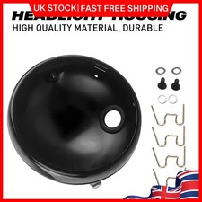 Universal Motorbike 7" Headlight Motorcycle Hi/Lo Beam LED Front Light Headlamp