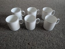 6 x Thomas Germany Thin Silver