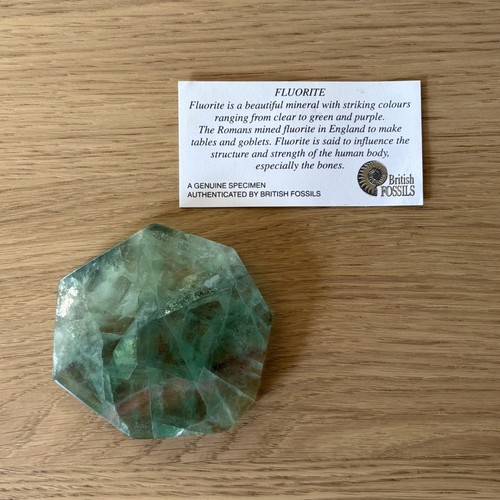 Large genuine green fluorite - large,