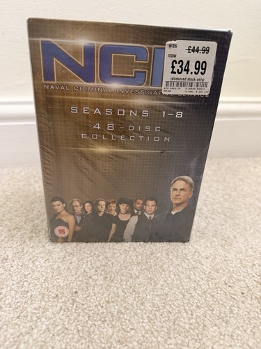 Ncis seasons dvd - 1-8, box