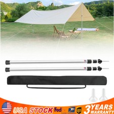 2× Tent Pole Telescopic