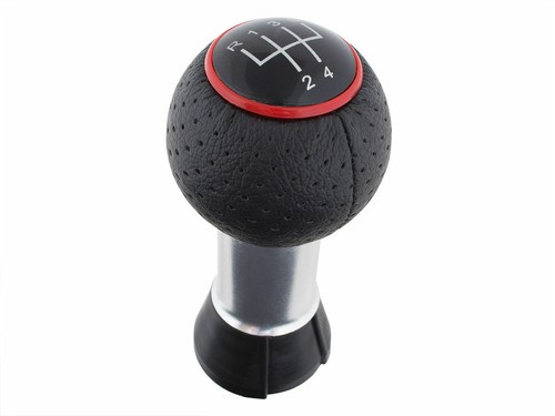 Shift knob black - , leather