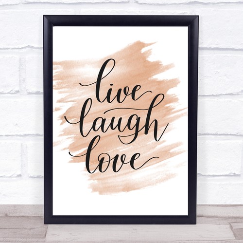 Live laugh love - laugh,