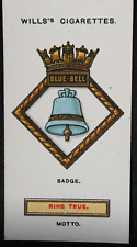 HMS BLUE-BELL   Royal Navy Sloop Minesweeper    Vintage 1920's Card  FE01MS