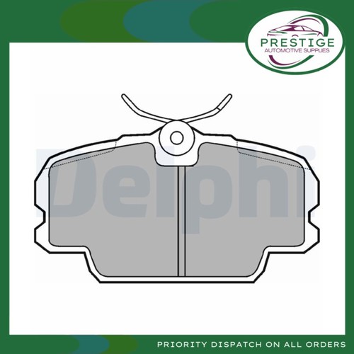 Delphi lp455 brake pads - delphi,