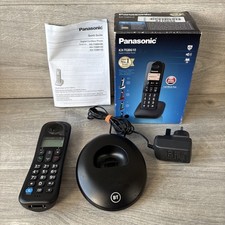 Panasonic KX-TGB610 Cordless Telephone Single Handset Phone & Base Boxed