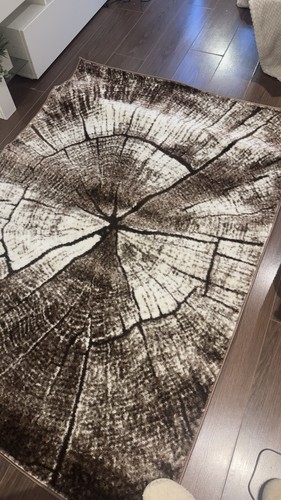 Brown rug 120cm 170cm - x,