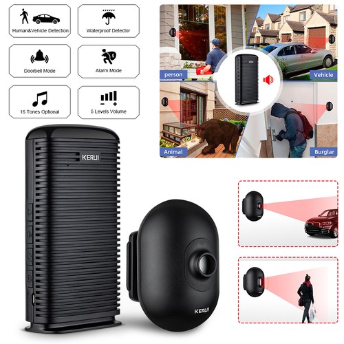 Wireless driveway alarm - wireless, motion