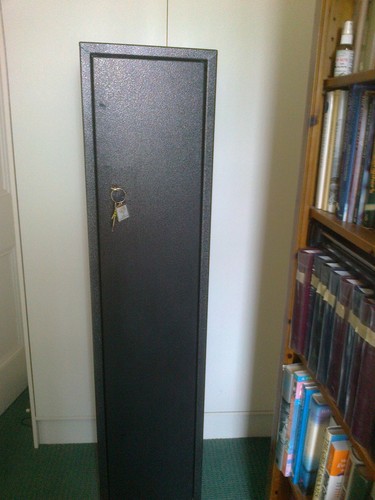 Steel gun cabinet with - steel,