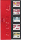 2002 ROYAL MAIL PRESENTATION PACK POST BOXES MINT DECIMAL STAMPS