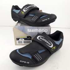 Shimano Mens Cycling Shoes UK 9 Black Road Bike Bicycle SPD-R Vintage EUR 44