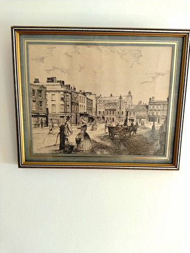 Framed black white - white,
