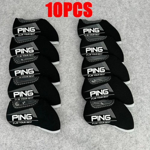 10pcs golf iron head cover - iron,