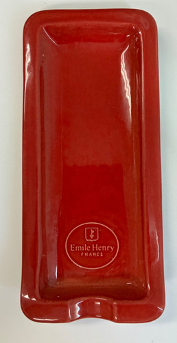 Emile henry spoon rest - emile, red