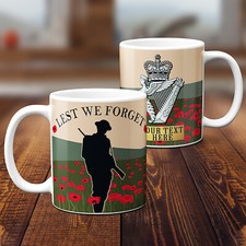 Personalised irish regiment - irish,