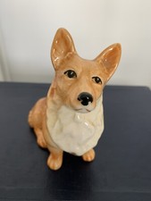 VINTAGE WELSH CORGI DOG FIGURINE 