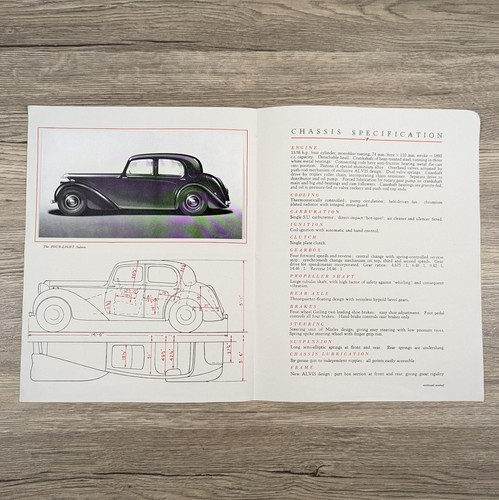 Original vintage 1947 alvis - original,