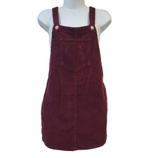 Topshop Burgundy Corduroy