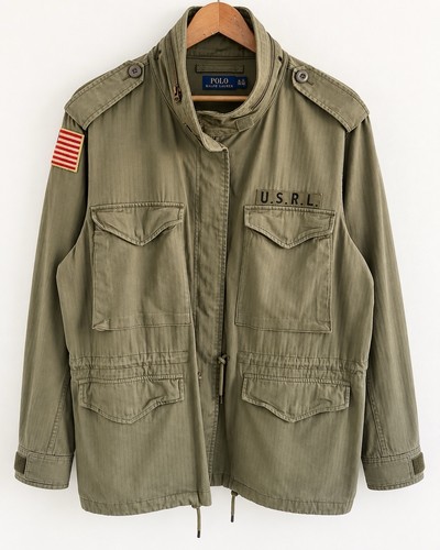 Polo ralph lauren green jacket - polo,