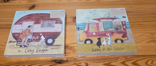 Sam toft wooden block art - sam,