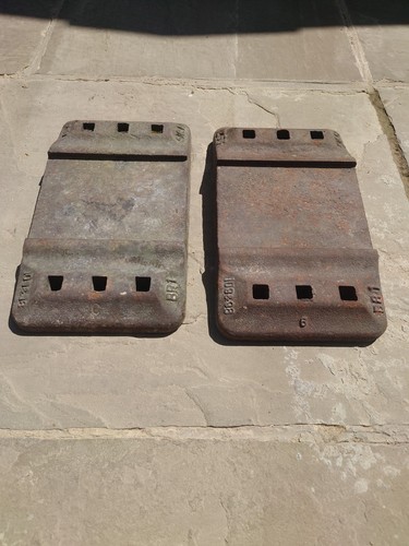 Cast iron railway - cast, sleeper
