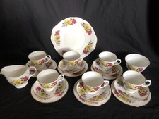 Gainsborough 21 Piece Bone China Tea Set Floral design