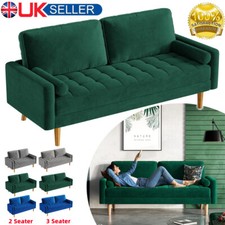 Seater velvet sofa - 2, 3