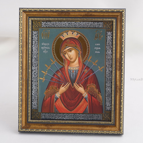Virgin mary seven swords - virgin,